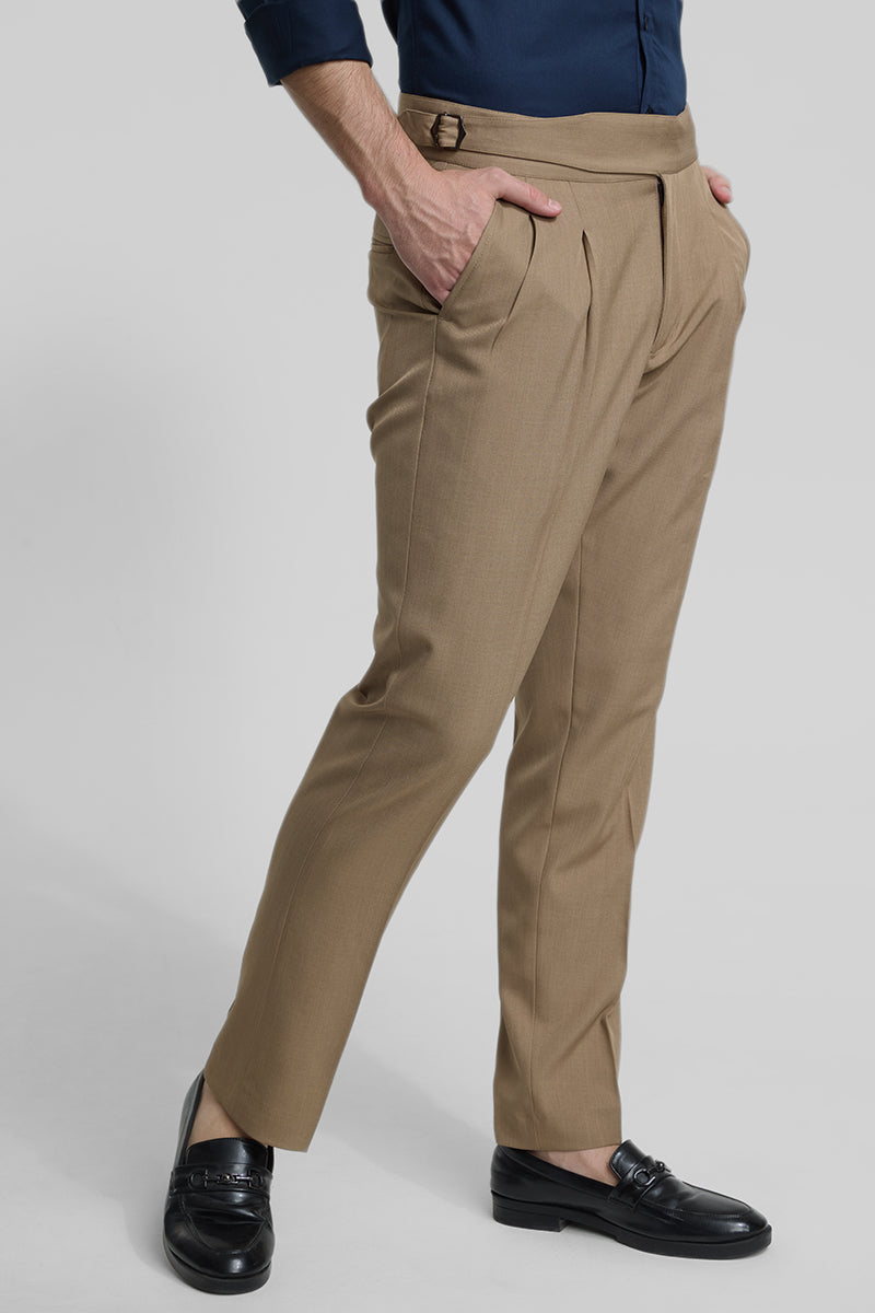 Brown Gurkha Trousers