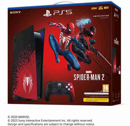 SONY MSM2 Limited Edition Bundle 825 GB with Spider-Man 2