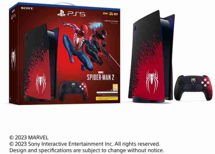 SONY MSM2 Limited Edition Bundle 825 GB with Spider-Man 2