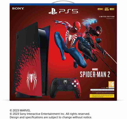 SONY MSM2 Limited Edition Bundle 825 GB with Spider-Man 2