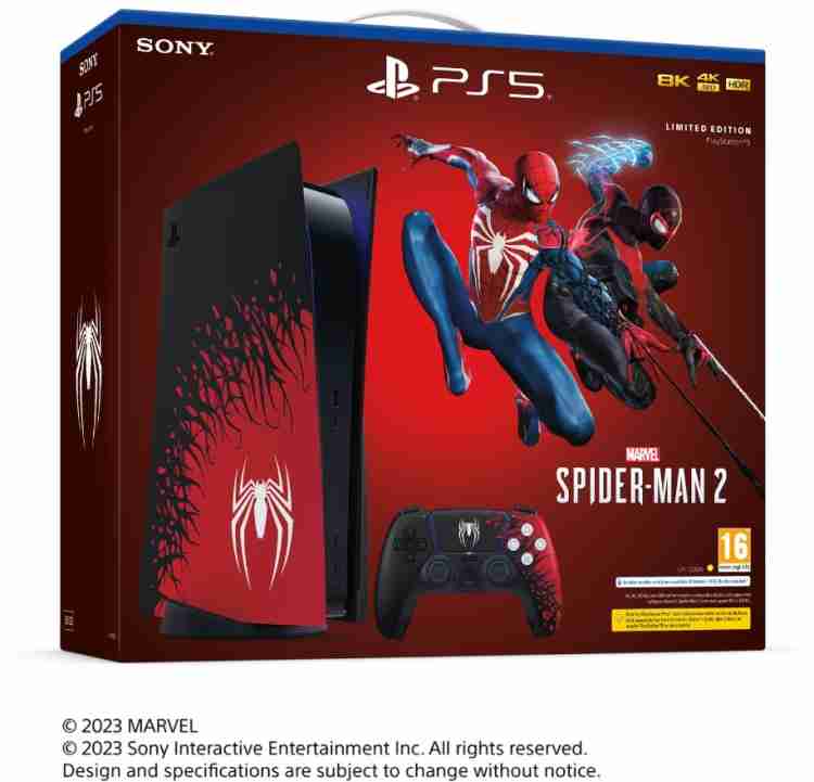 SONY MSM2 Limited Edition Bundle 825 GB with Spider-Man 2