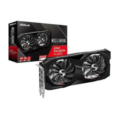 ASROCK Radeon RX 6600 Challenger D 8GB AMD Graphic Card