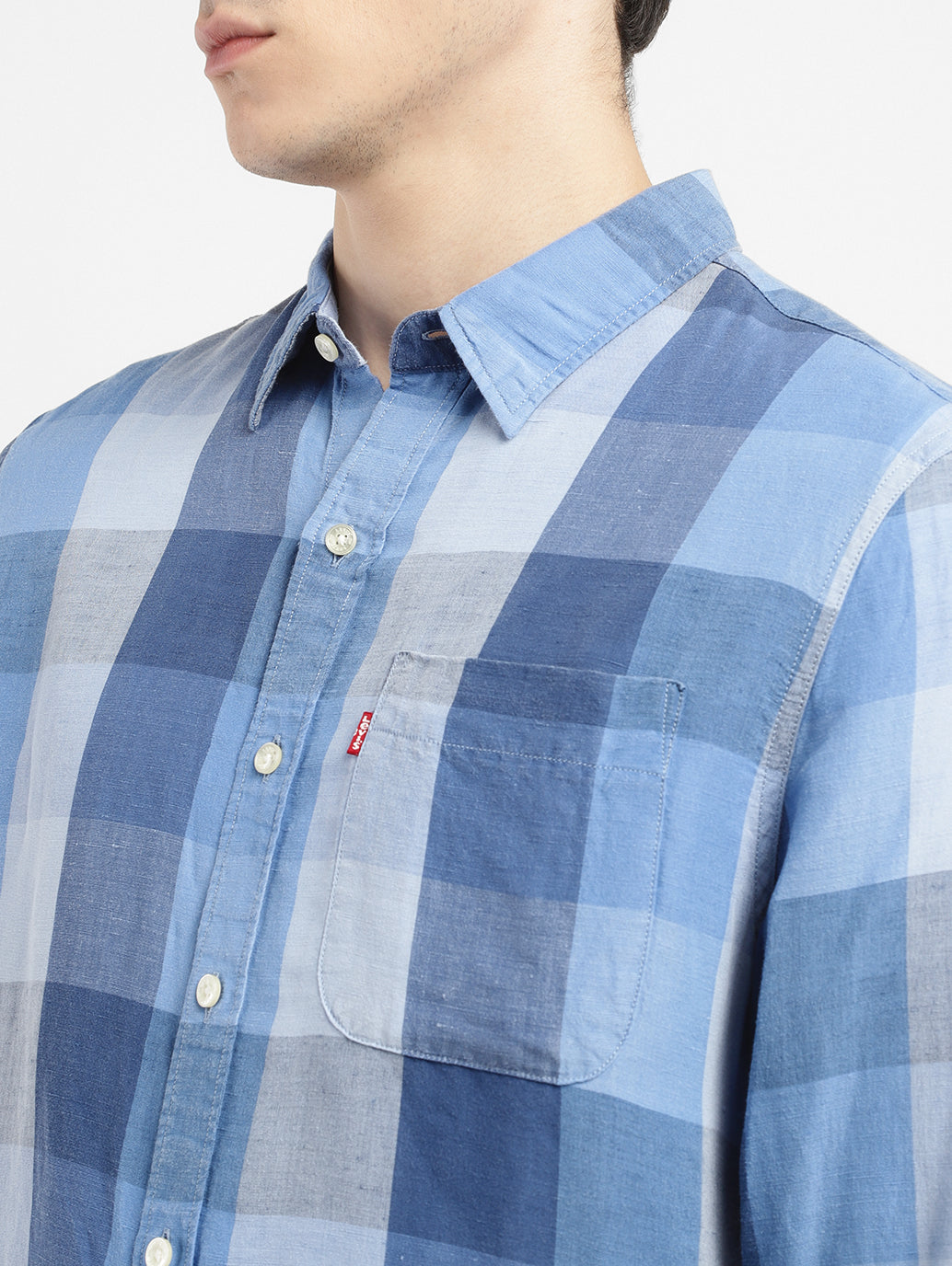 Men's Checkered Slim Fit Shirt