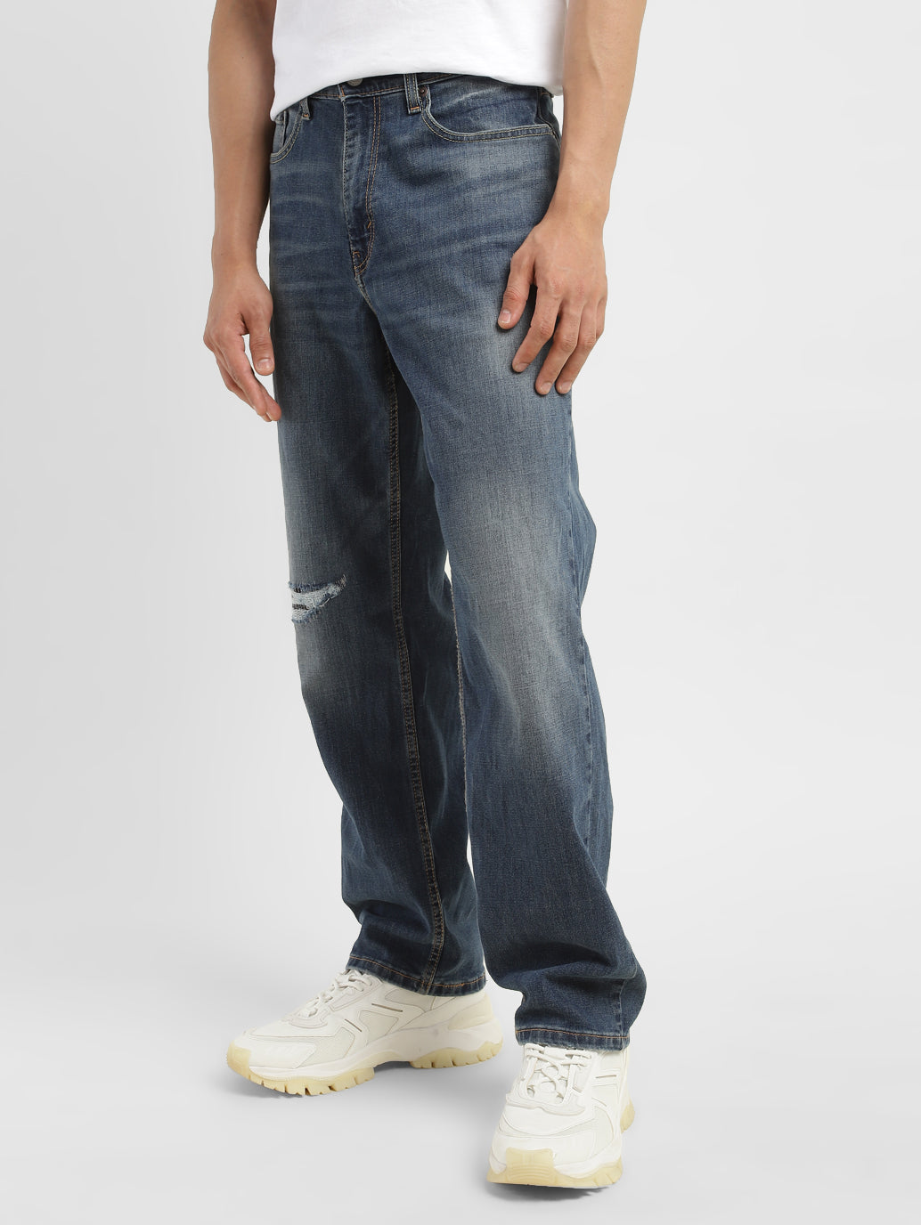 Men's 550 Blue Relaxed Fit Jeans