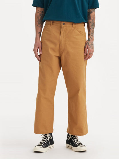 Men's Loose Fit Tan Jeans