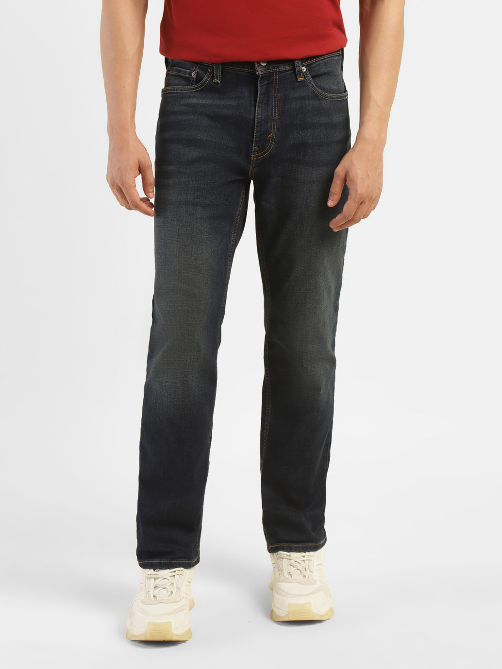 Men's 541 Navy Tapered Fit Jeans