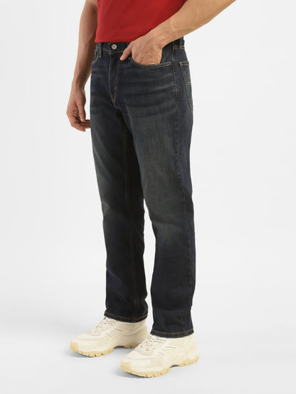 Men's 541 Navy Tapered Fit Jeans