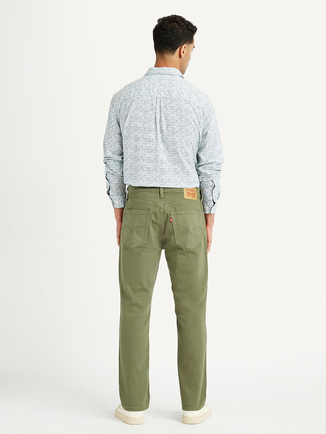 Men's 541 Tapered Fit Olive Jeans