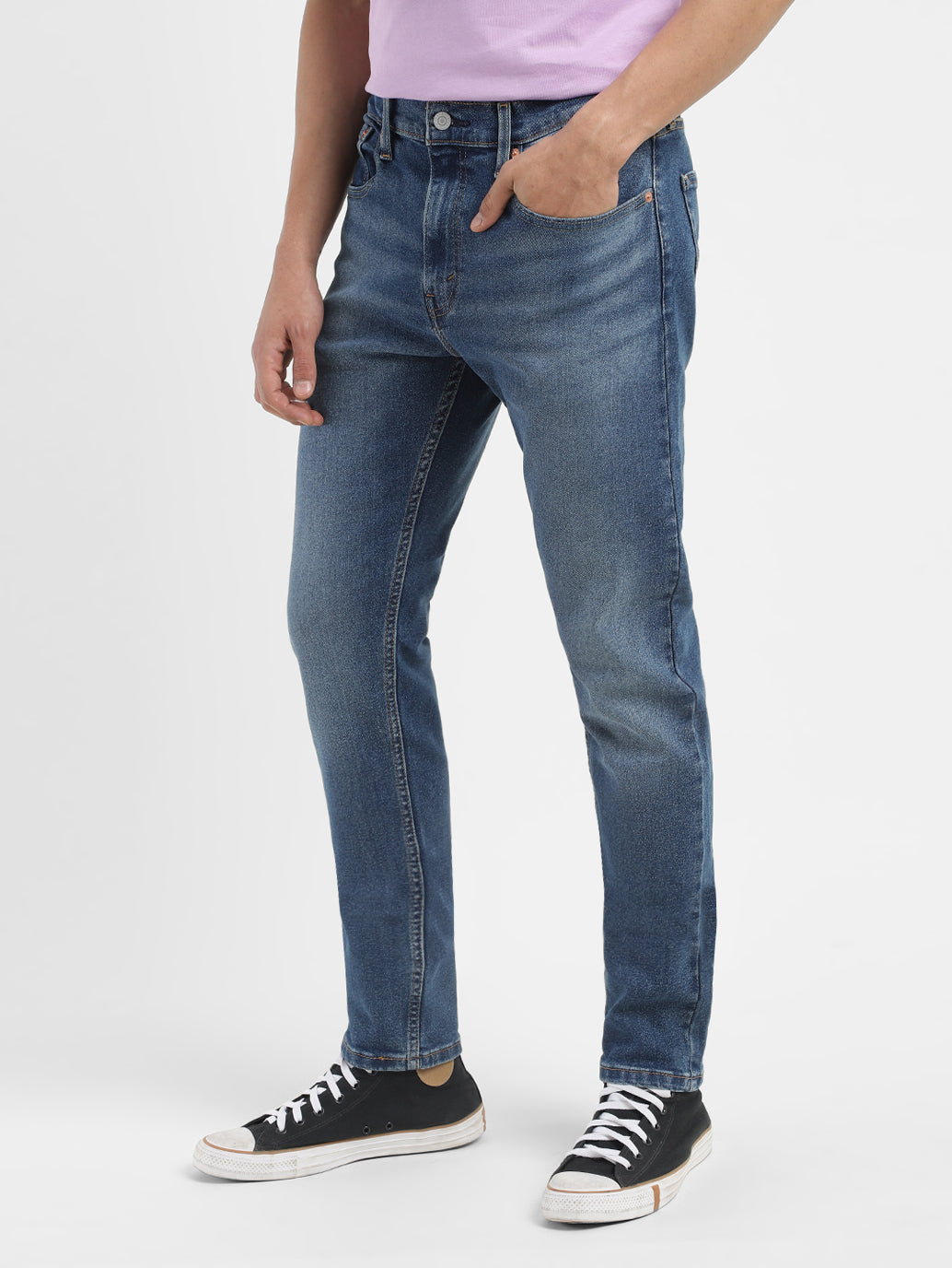 Men's 512 Blue Slim Tapered Fit Jeans