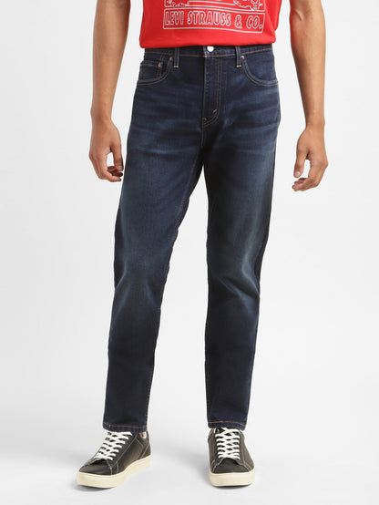 Men's 512 Dark-Blue Slim Tapered Fit Jeans