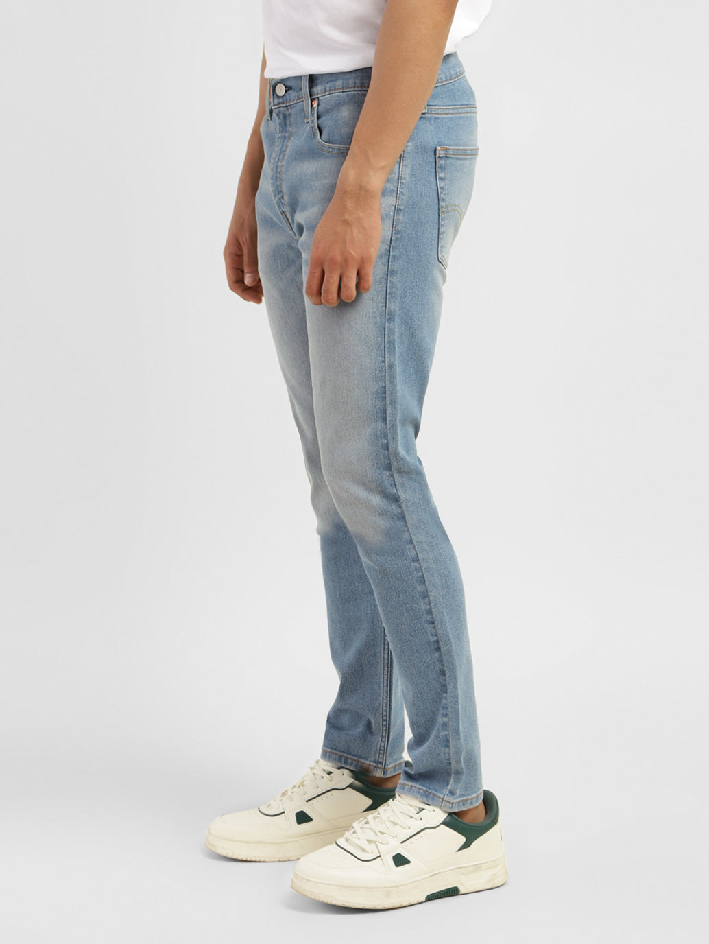 Men's 512 Light-Blue Slim Tapered Fit Jeans