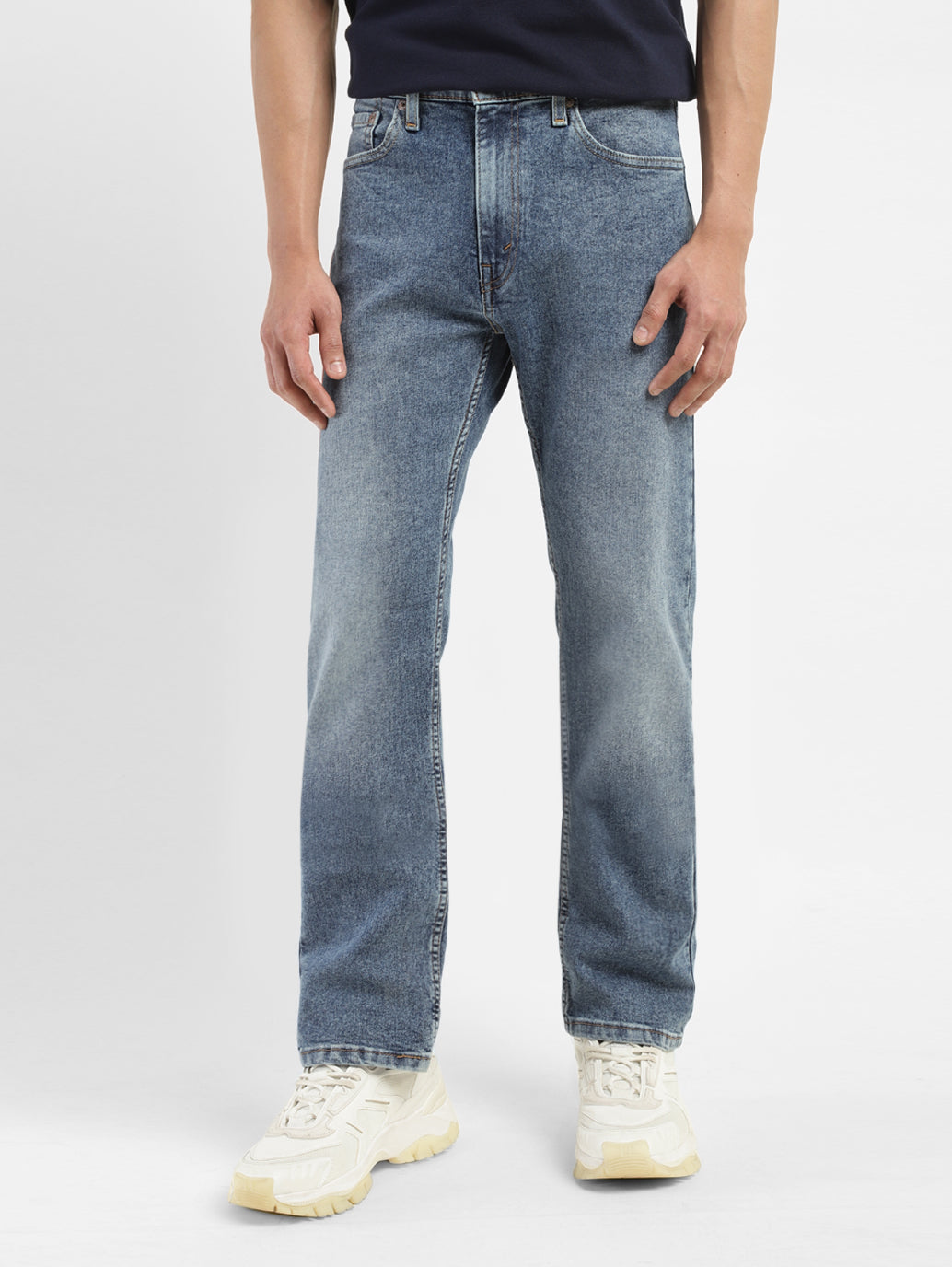 Men's 513 Blue Slim Straight Fit Jeans