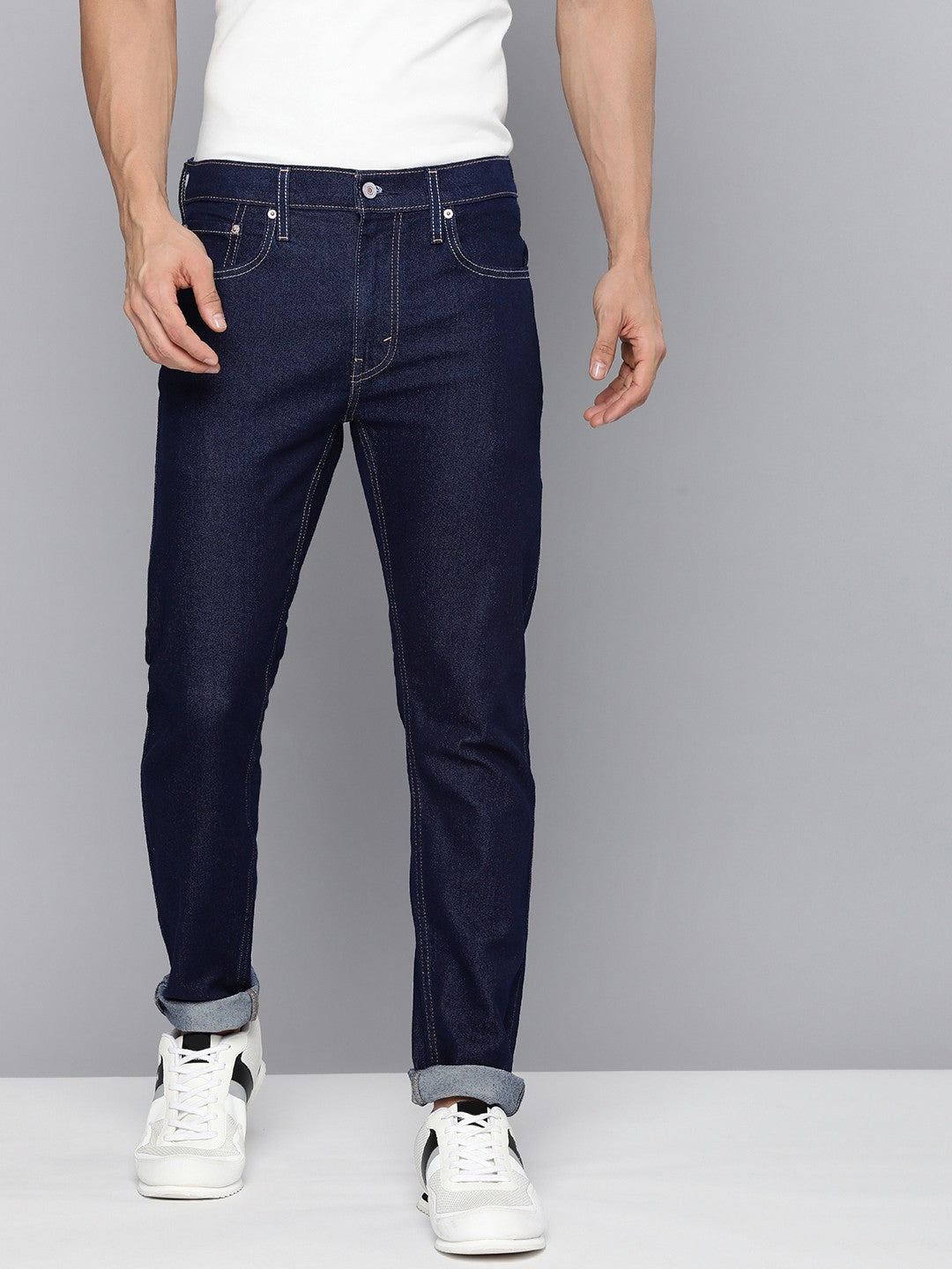 Men's 512 Blue Slim Tapered Fit Jeans