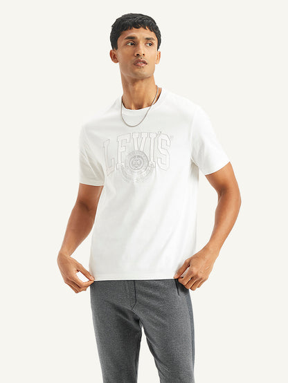 Men's Brand Logo Crew Neck T-shirt