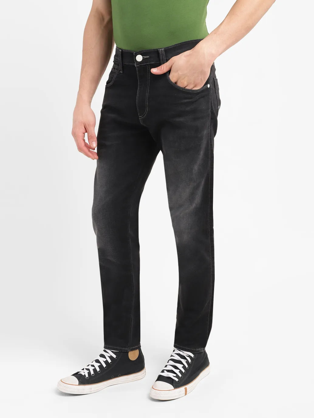 Men's 512 Black Slim Tapered Fit Jeans