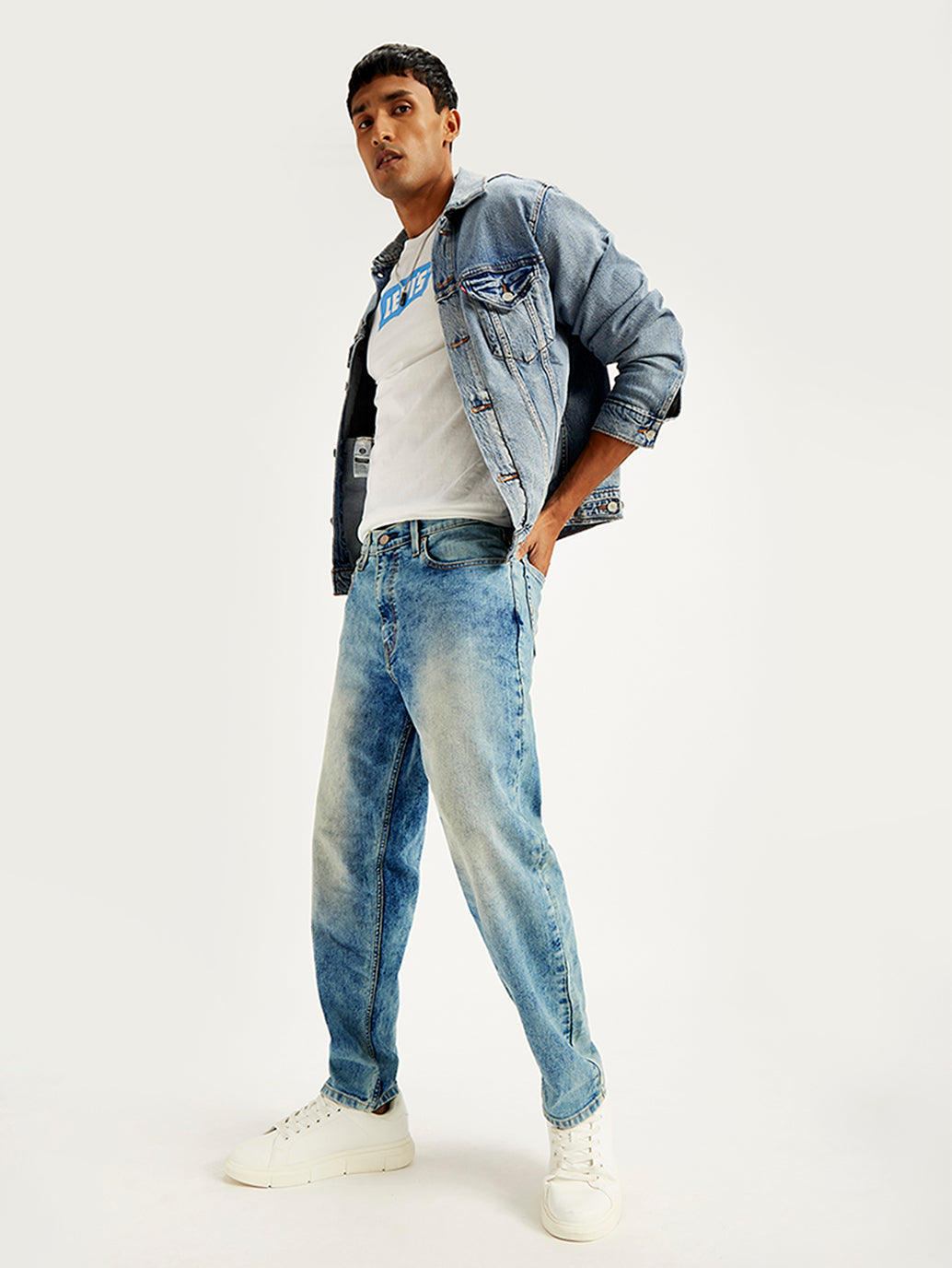 Men's 550 Blue Relaxed Fit Jeans