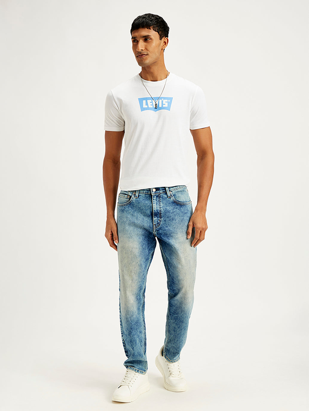 Men's 550 Blue Relaxed Fit Jeans