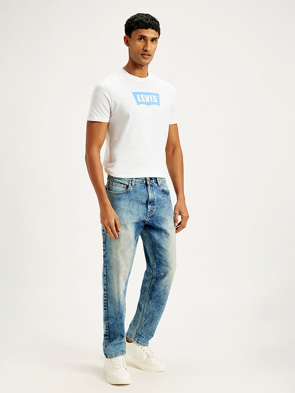 Men's 550 Blue Relaxed Fit Jeans