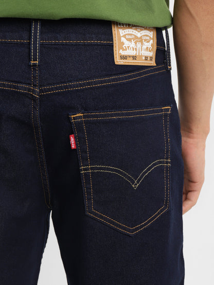 Men's 550 Navy Relaxed Fit Jeans