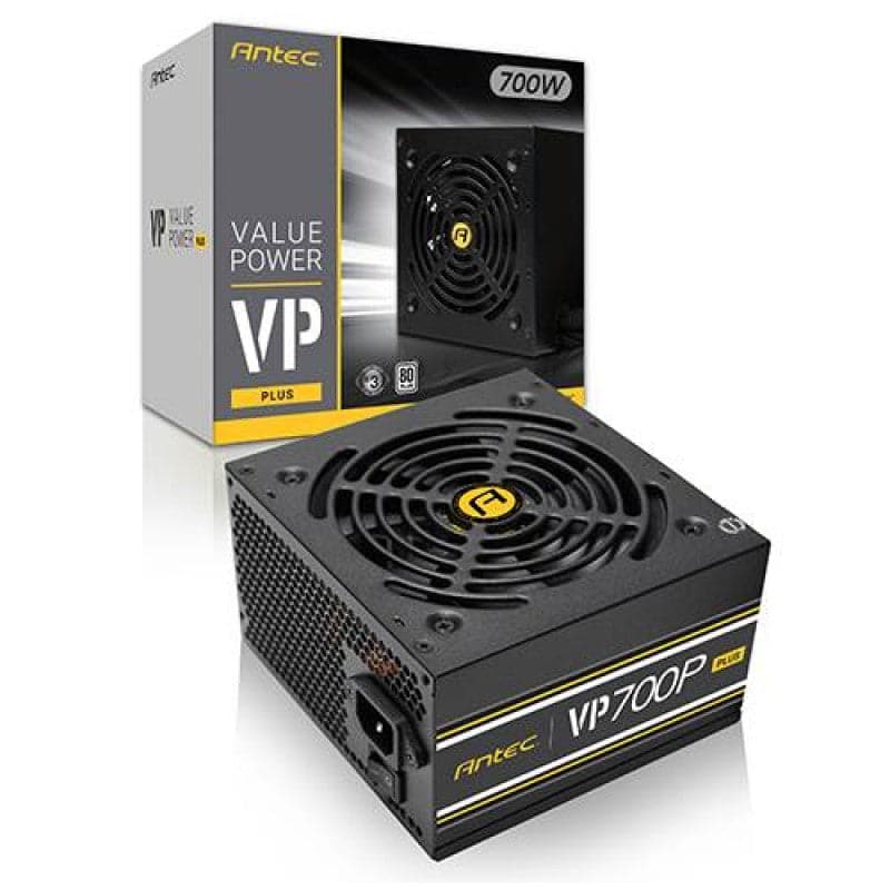 ANTEC VP700P Plus 700W 80+ White Non Modular ATX Power Supply