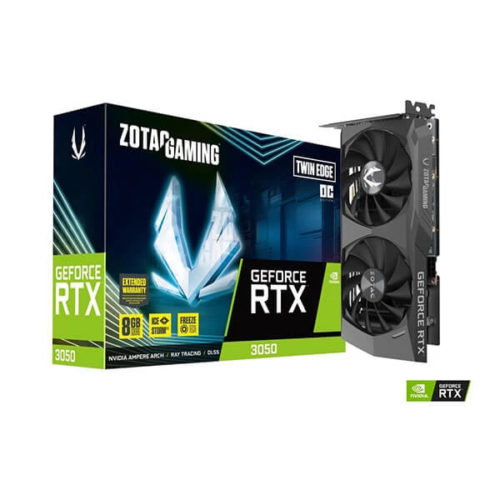 ZOTAC Gaming GeForce RTX 3050 Twin Edge OC LHR 8GB Nvidia Graphic Card