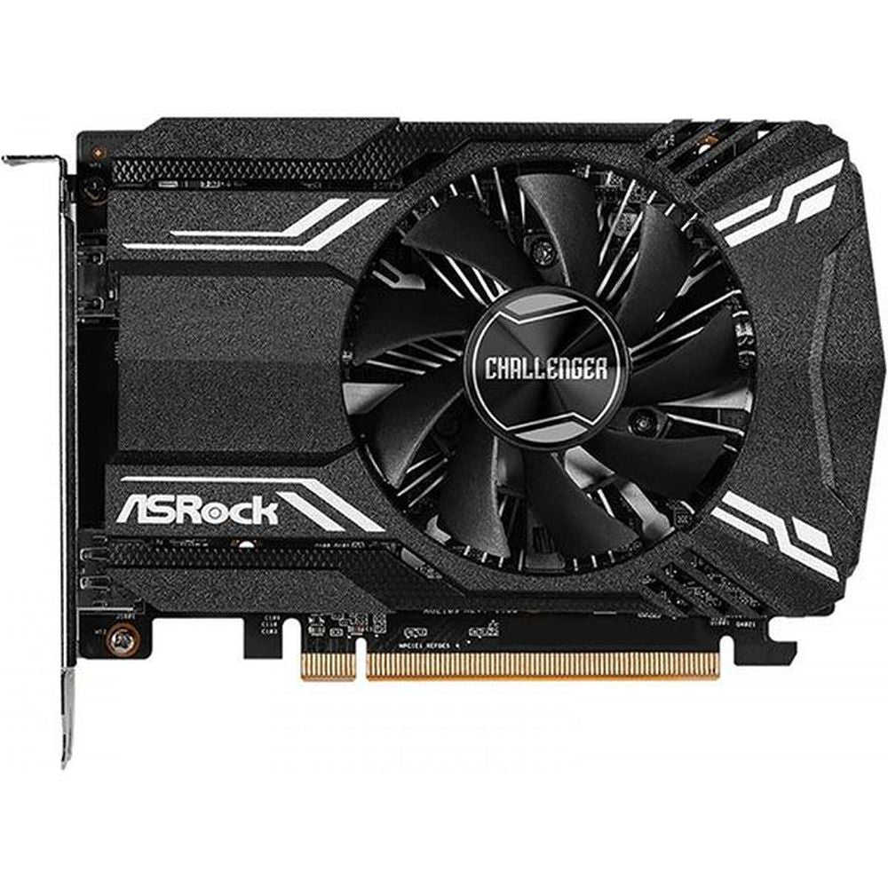 ASROCK Challenger ITX Radeon RX 6400 GDDR6 4GB AMD Graphic Card (Black)