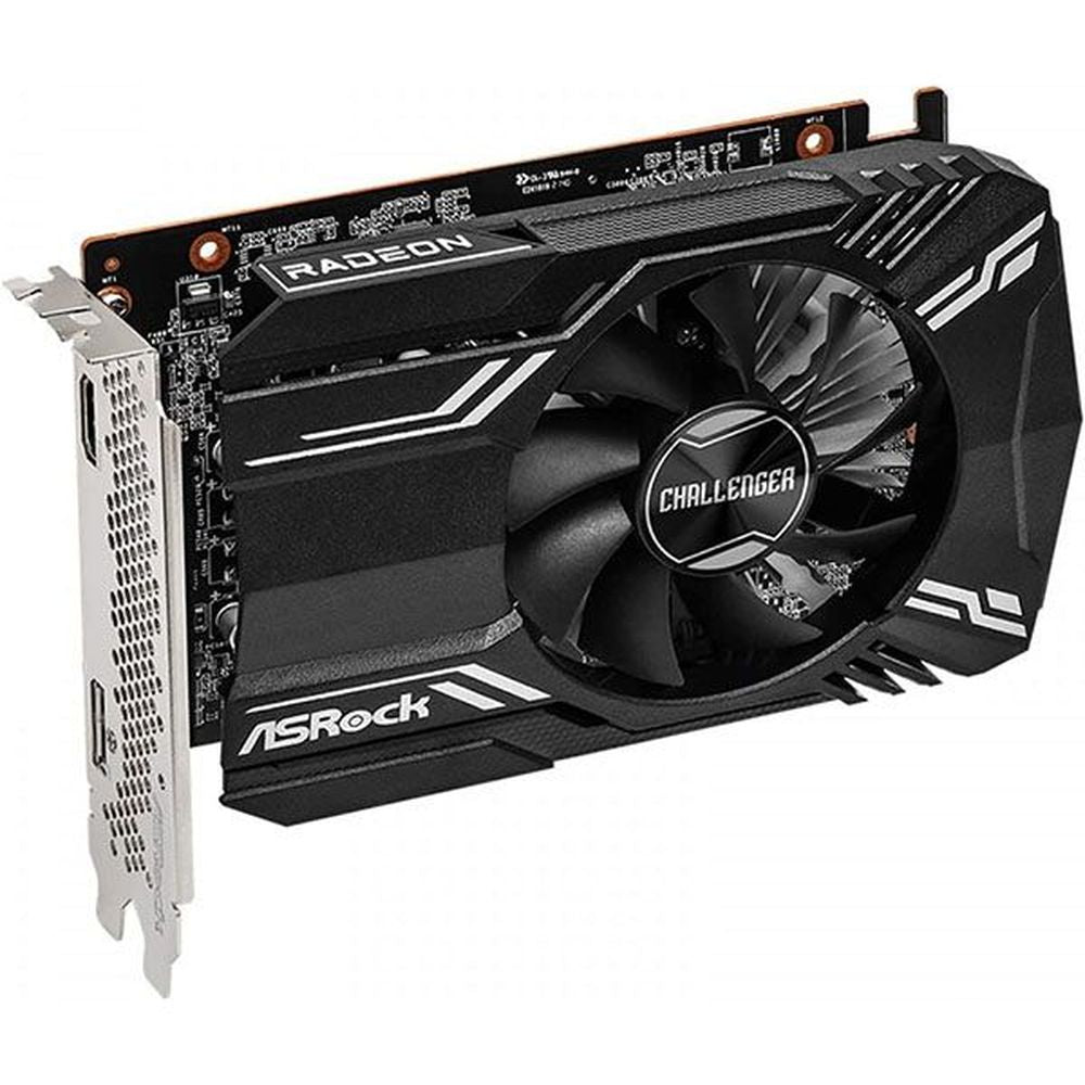 ASROCK Challenger ITX Radeon RX 6400 GDDR6 4GB AMD Graphic Card (Black)