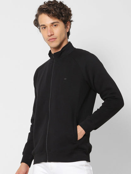 Black Fleece High Neck Sweatshirt