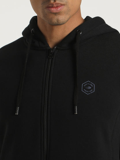 Black Fleece Hooded Sweatshirt