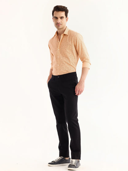 Black Stretch Slim Fit Trouser