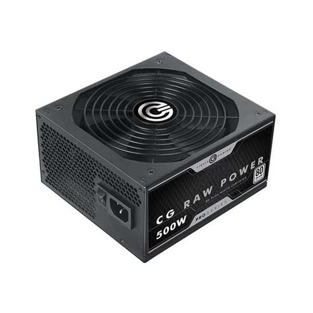 Circle CG Rawpower pro 500W ATX 80 Plus Non-Modular Power Supply