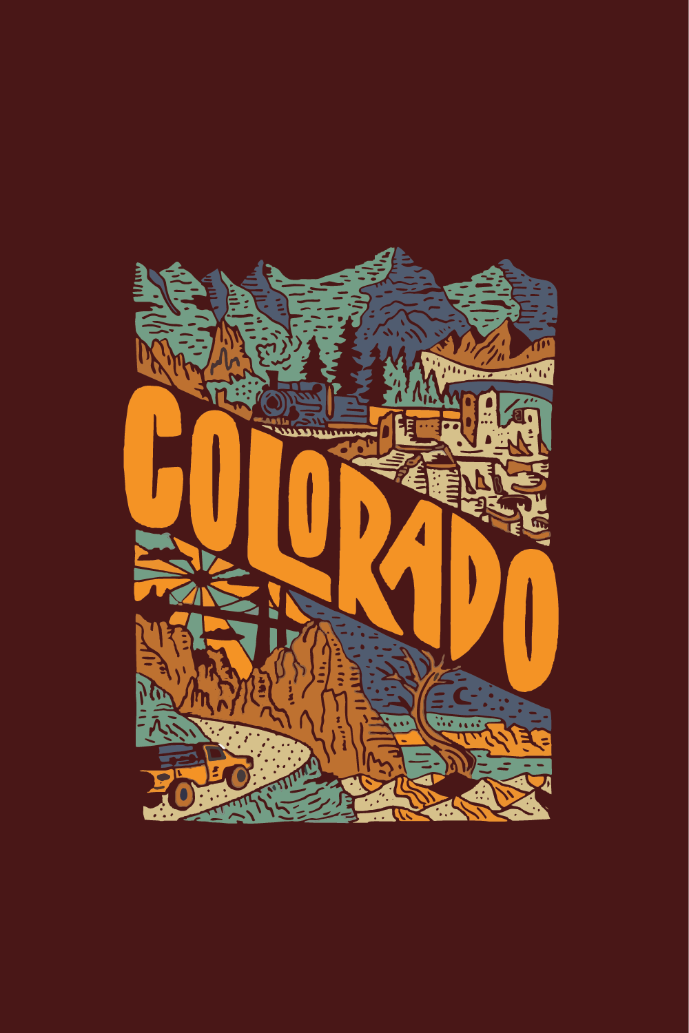 Colorado Oversized Sweatshirt