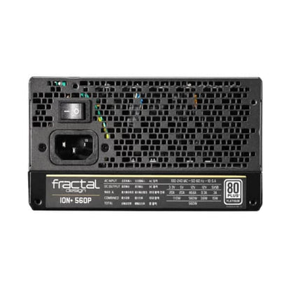 FRACTAL DESIGN Ion+ 560P 560W 80+ Platinum Fully Modular ATX 2.0 Power Supply