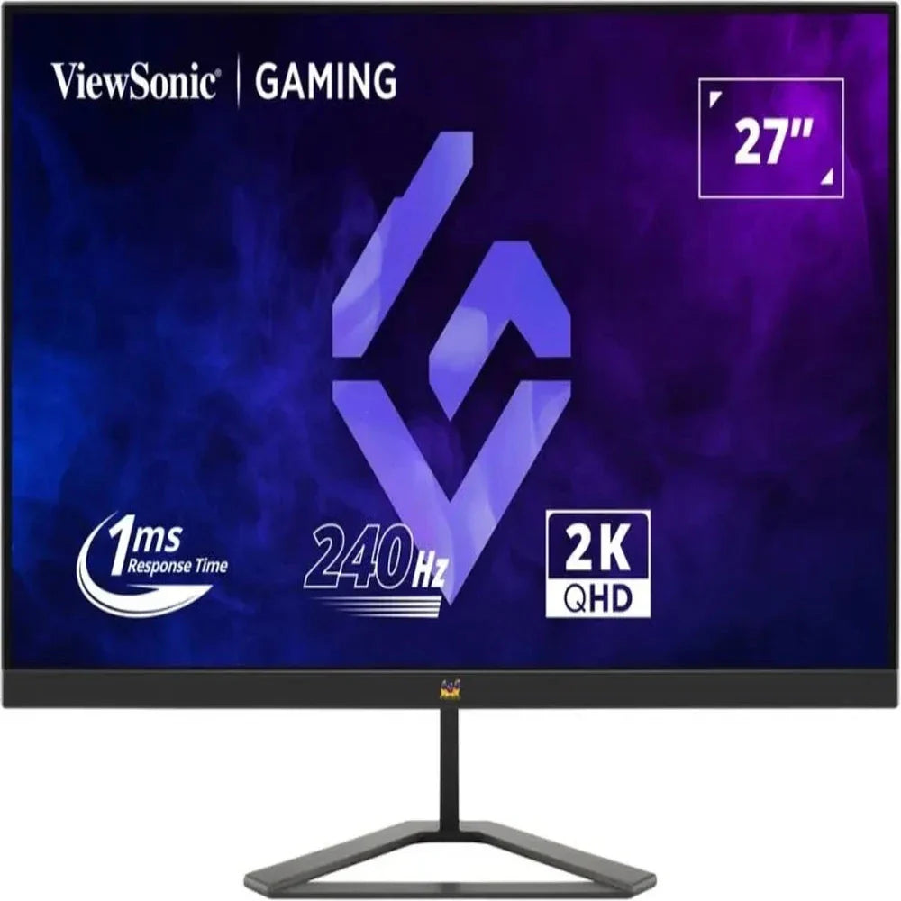 VIEWSONIC VX2758A-2K-PRO-3 27 Inch QHD 240Hz IPS Panel 130% SRGB 1MS Freesync IPS Gaming Monitor