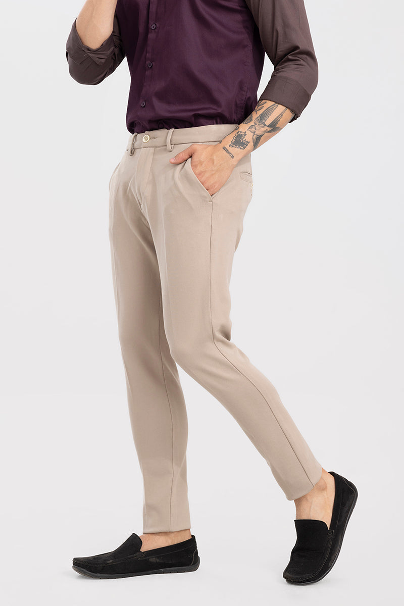 Active Tan Stretch Pants