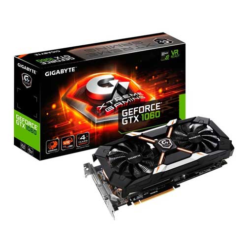 GIGABYTE GeForce GTX 1060 Xtreme Gaming 6GB Nvidia Graphic Card