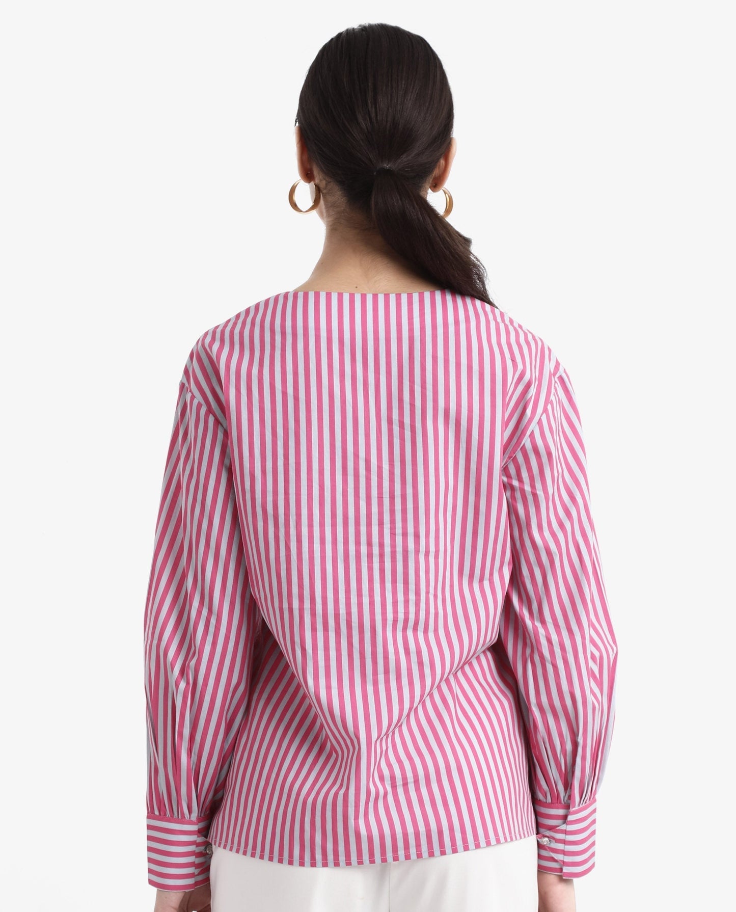 Rareism Women Myrto Pink Printed Top