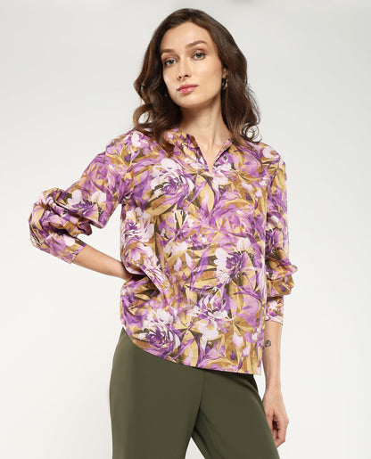 Rareism Women Myrtong Multi Printed Top