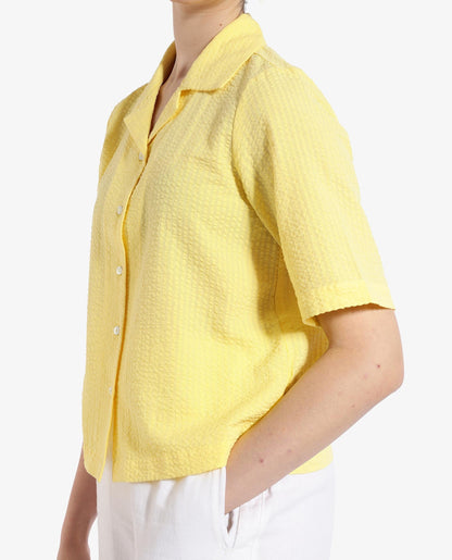 Rareism Women Nomiki Yellow Plain Top