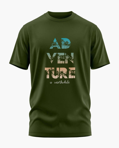 Adventure Us Worth While Signature LuxeSoft Cotton T-Shirt