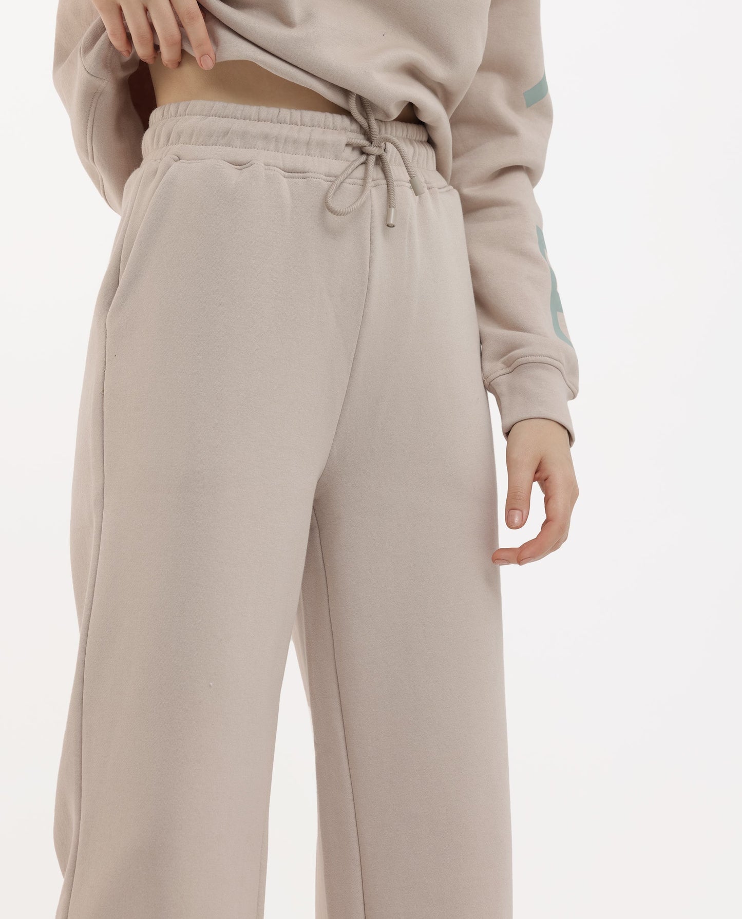 Rareism Women Pazoo F Beige Track Pant Solid