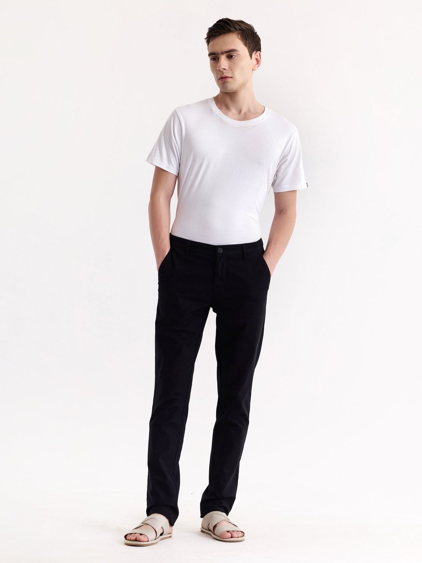 Black Slim Fit Trouser