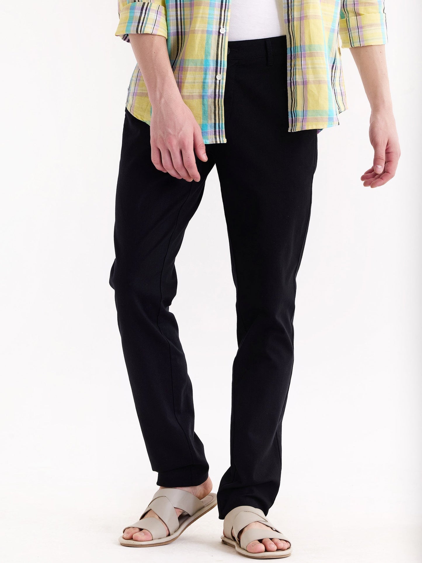 Black Slim Fit Trouser