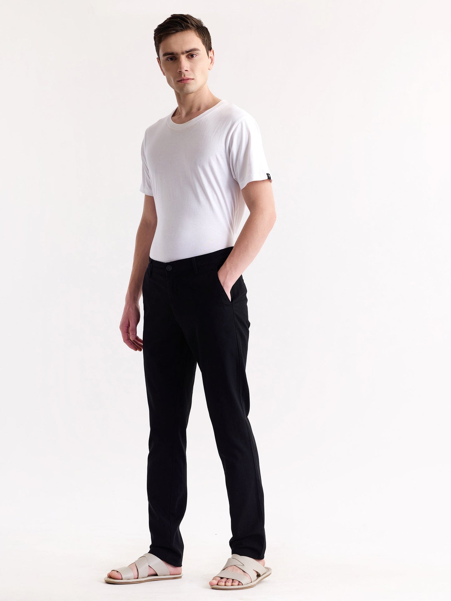 Black Slim Fit Trouser