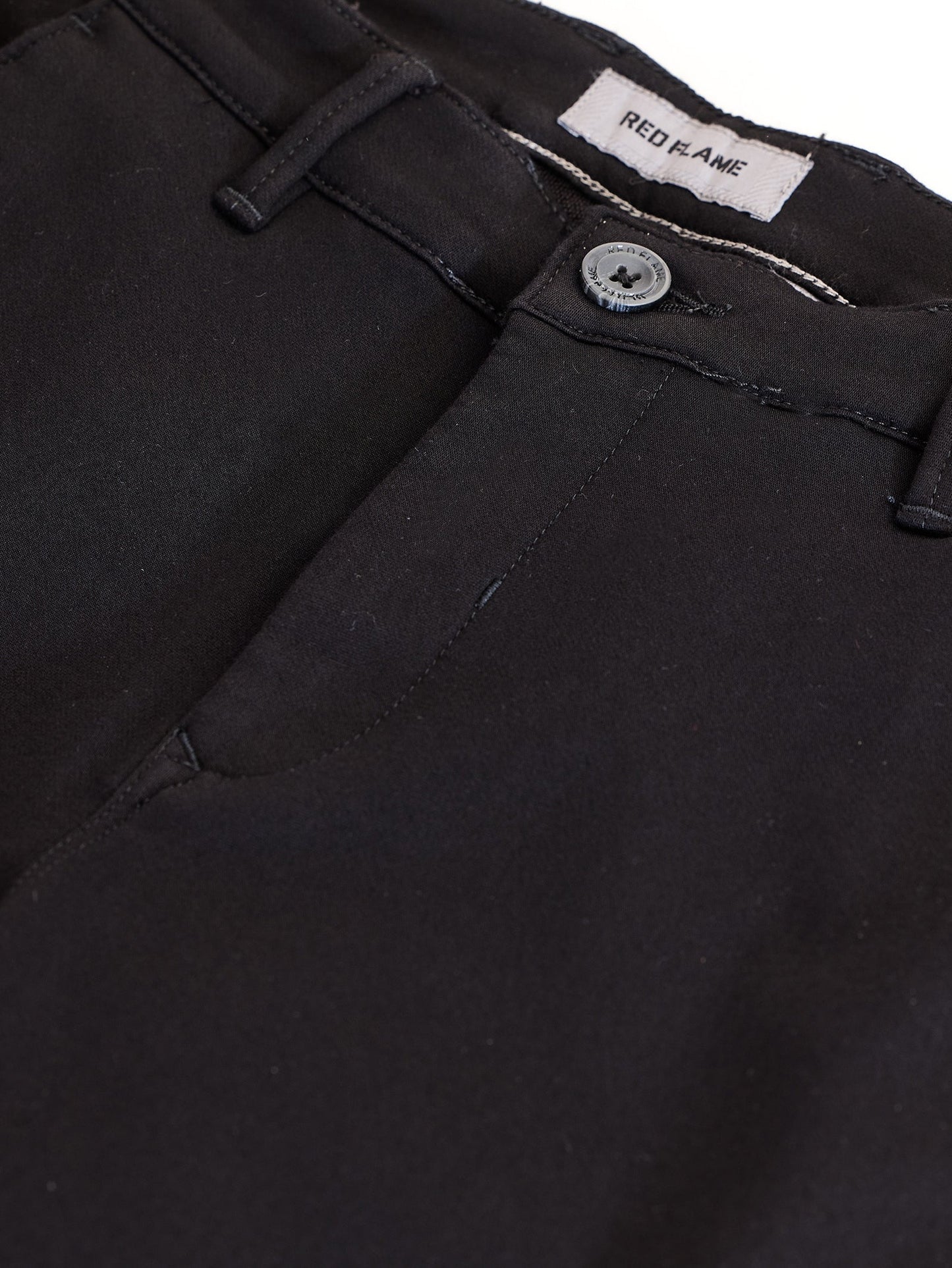 Black Stretch Slim Fit Trouser