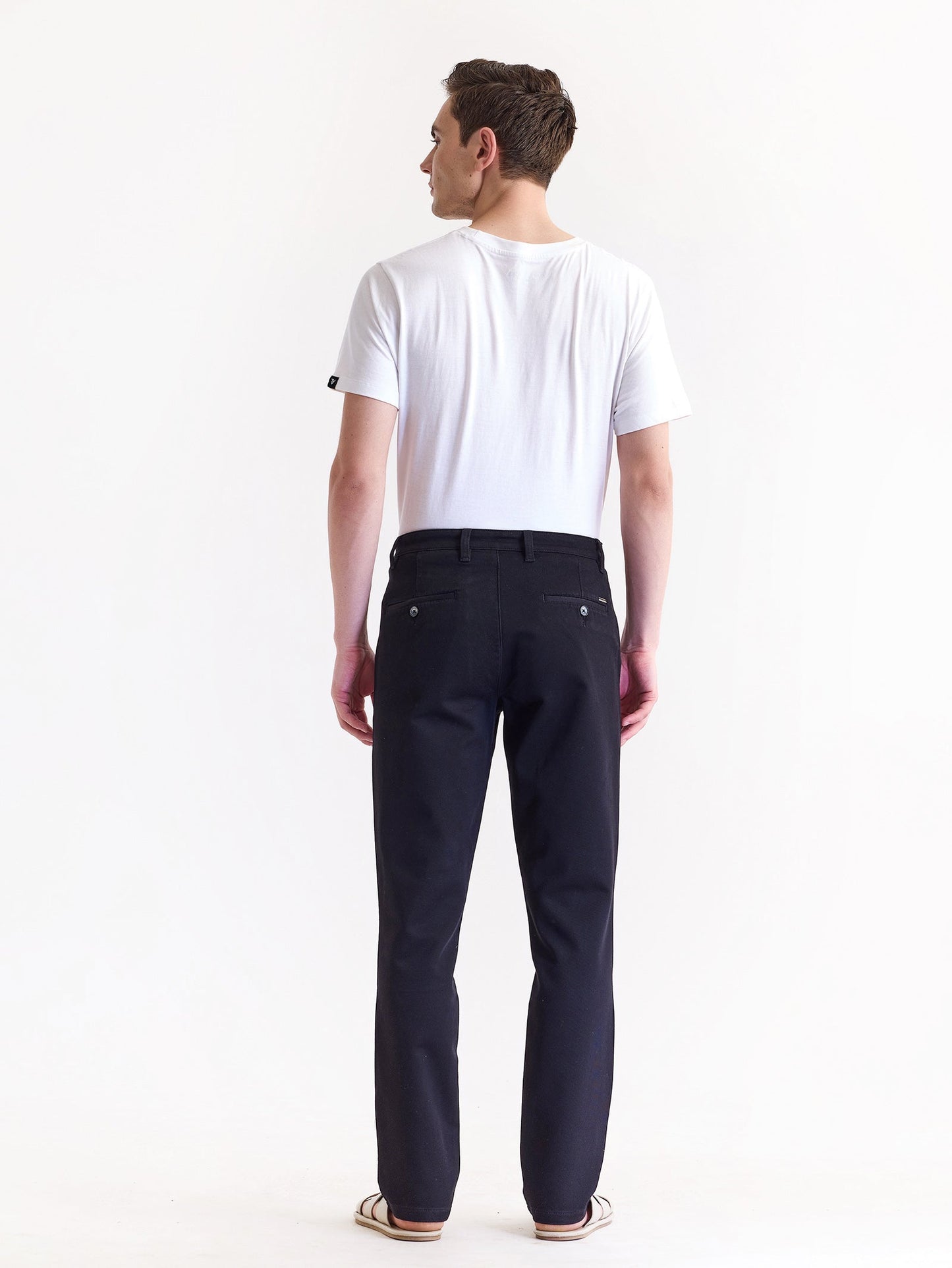 Black Stretch Slim Fit Trouser