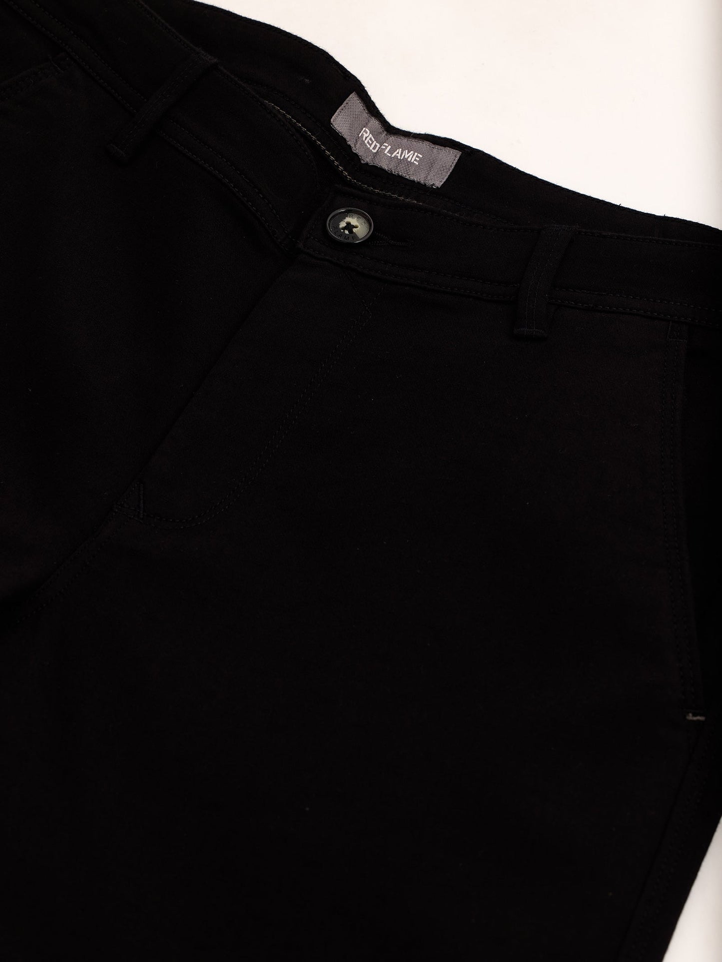 Black Stretch Slim Fit Trouser