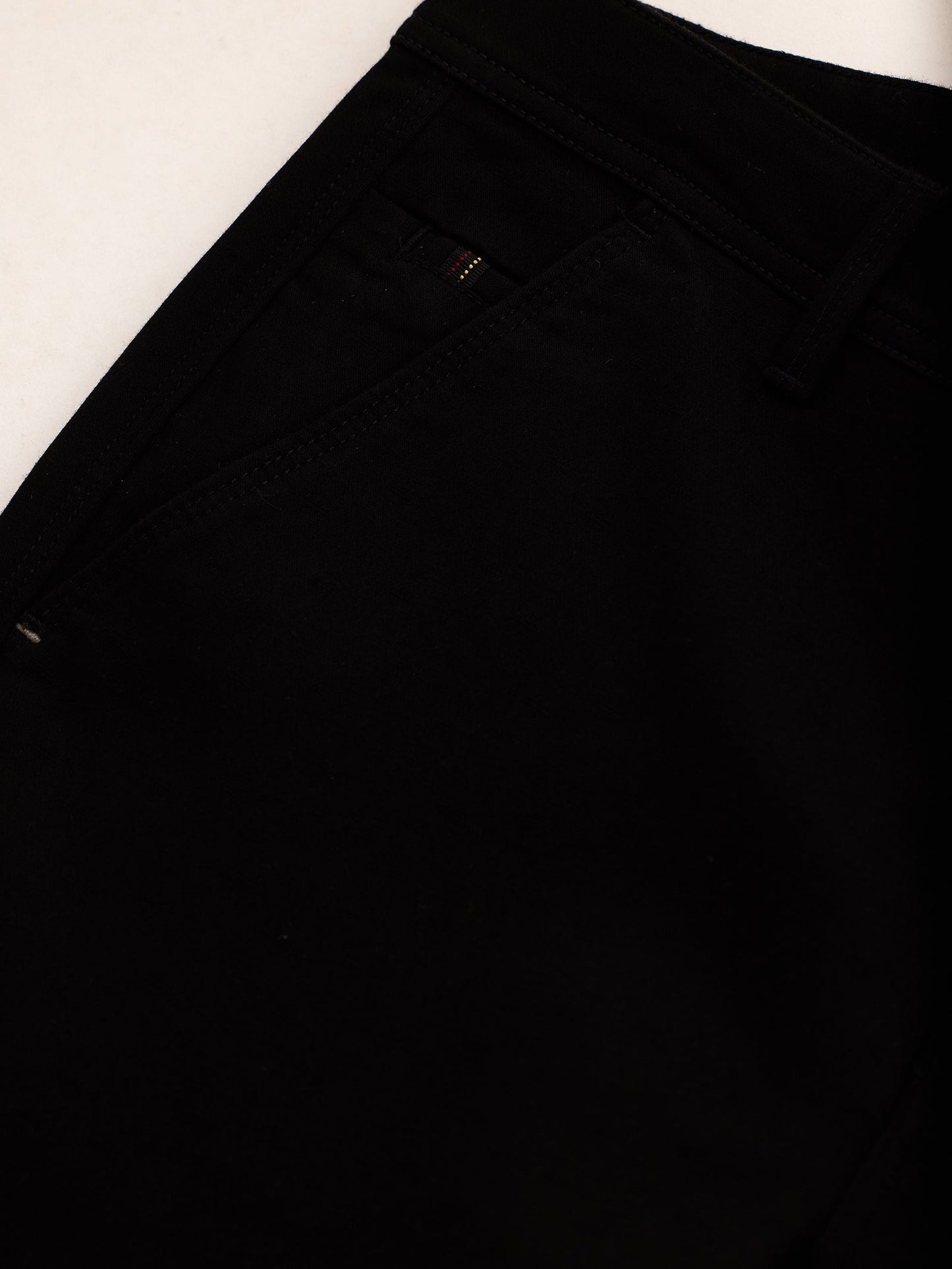 Black Stretch Slim Fit Trouser