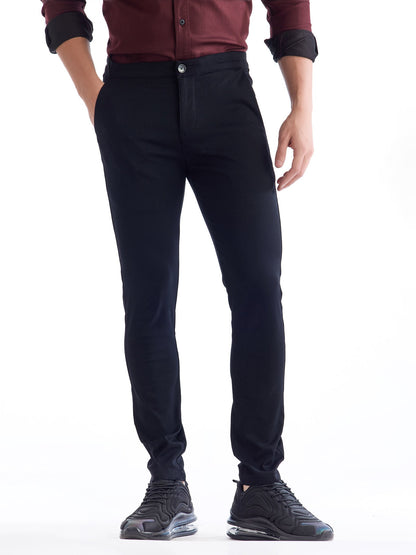 Black Stretch Travel Pant