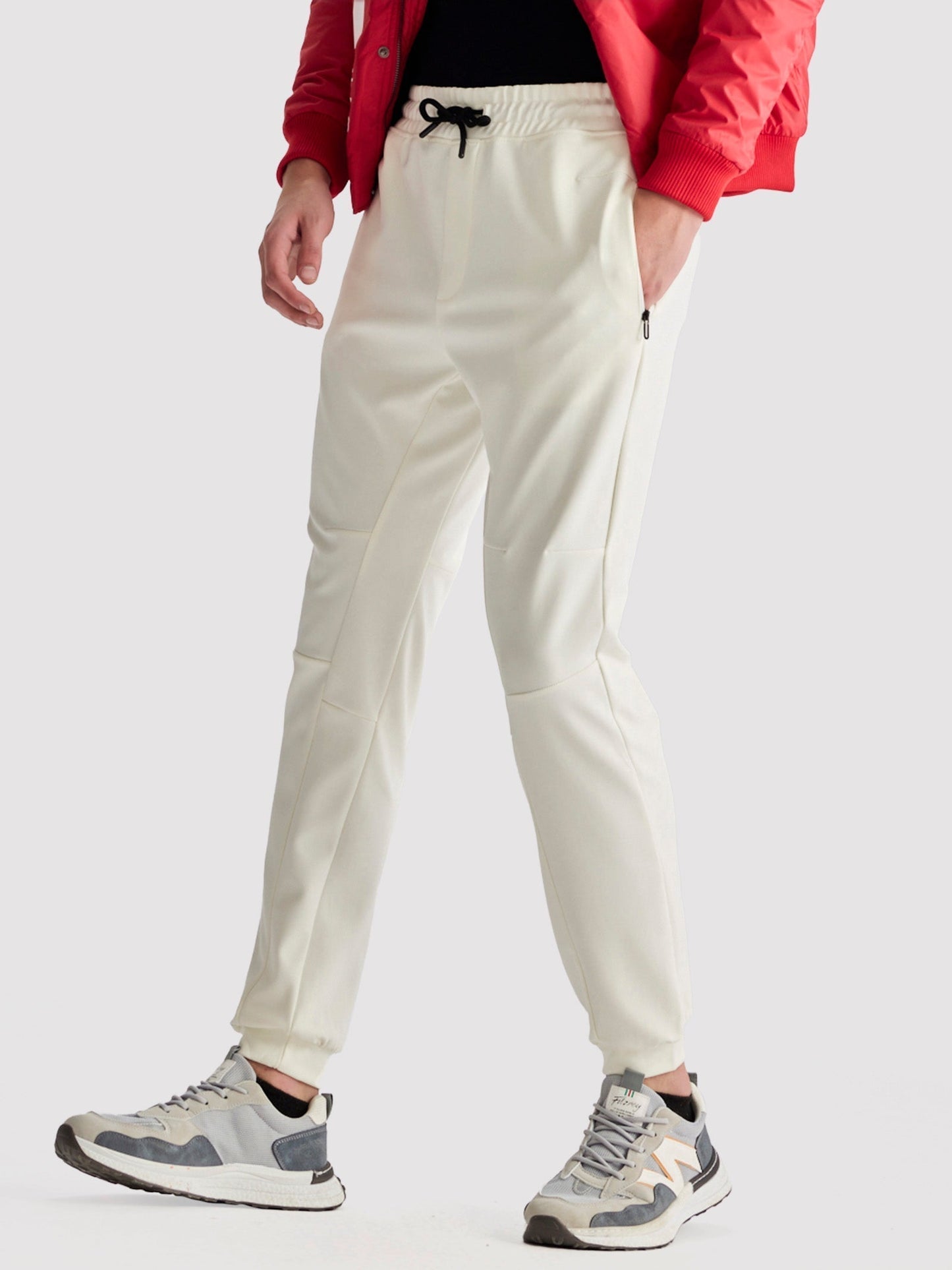 White 4-Way Stretch Travel Pant